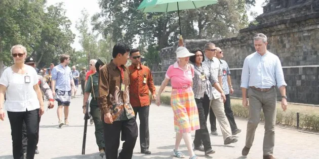 obama ke borobudur, pemimpin dunia ke borobudur, candi borobudur, berita candi borobudur