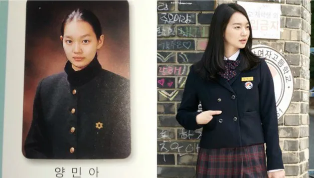 Aktris aktor Korea pakai seragam