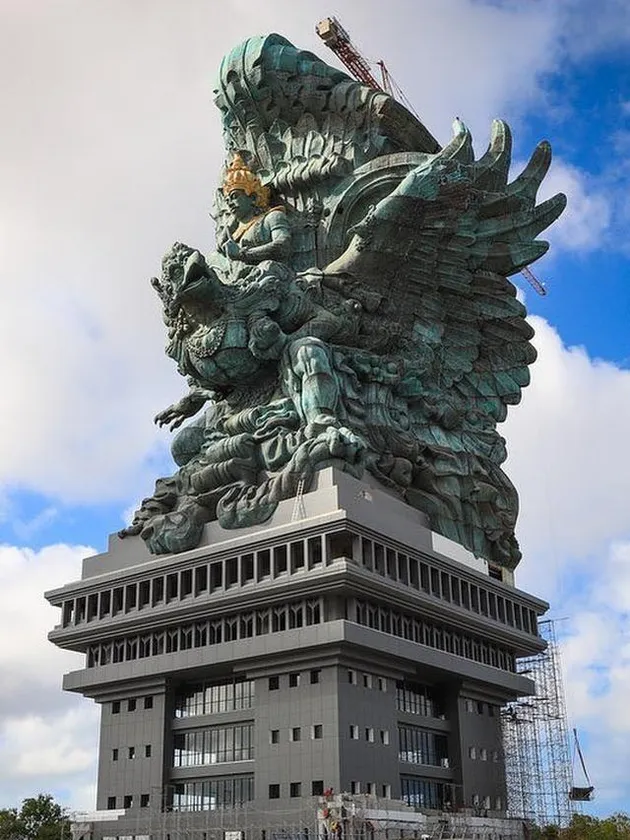 gwk, patung gwk, garuda wisnu kencana, peresmian gwk