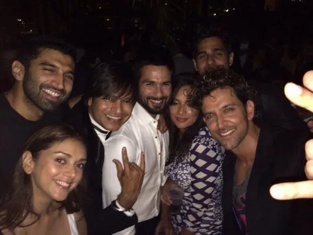 Vivek Oberoi, Shahid Kapoor, Hrithik Roshan