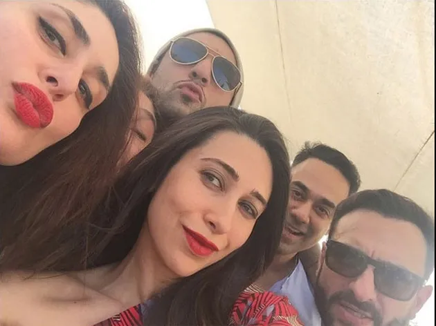 Karisma Kapoor, Kareena Kapoor, Saif Ali Khan