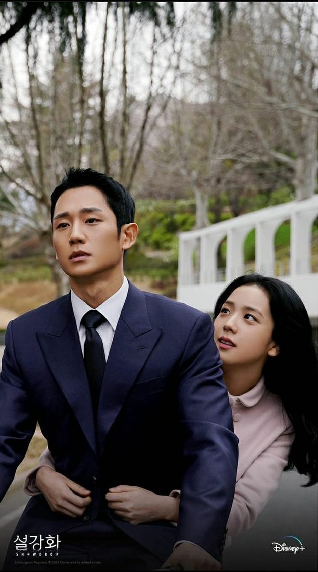 Getting Closer to the Release and Screening Time, Disney+ Shares Romantic Portraits of Jisoo BLACKPINK and Jung Hae In in the Drama 'SNOWDROP'