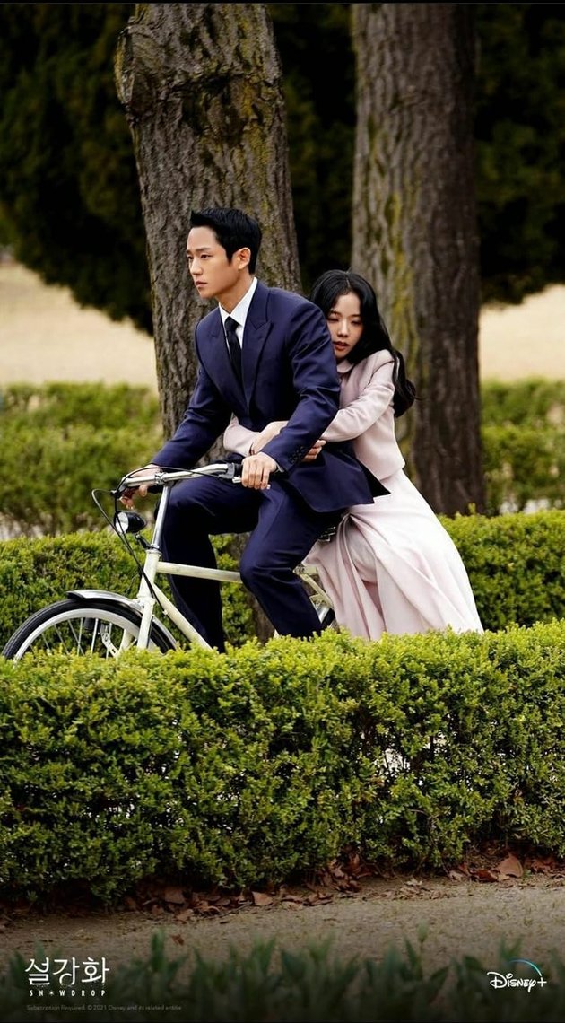 Getting Closer to the Release and Screening Time, Disney+ Shares Romantic Portraits of Jisoo BLACKPINK and Jung Hae In in the Drama 'SNOWDROP'