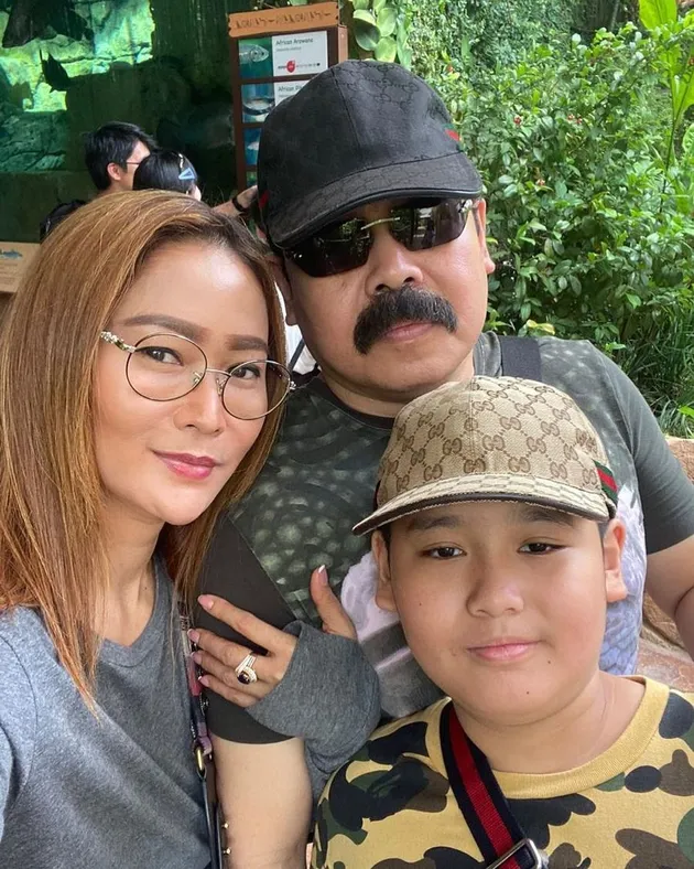Potret Inul bersama Ivan.
