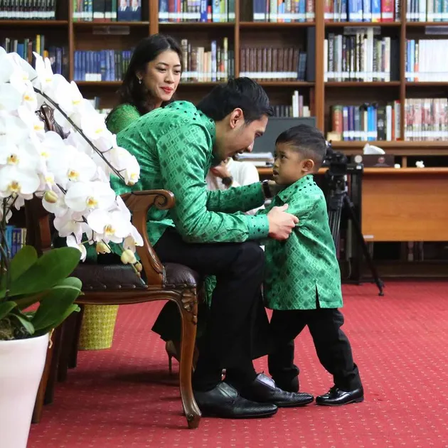 Foto-foto Lebaran keluarga SBY