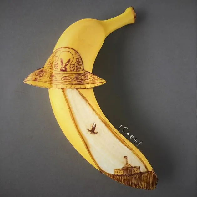 Banana Carving