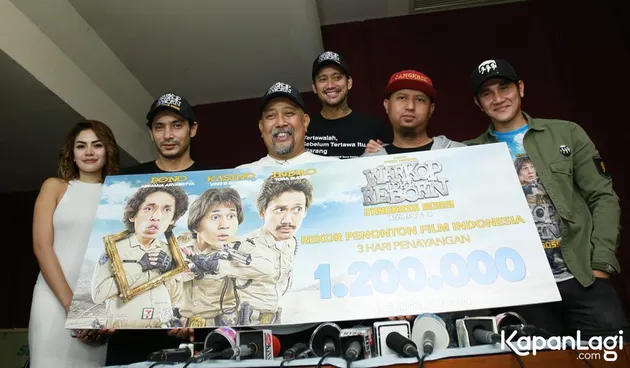 warkop dki reborn, indro warkop, dono warkop, kasino warkop, abimana aryasatya, tora sudiro, vino g 