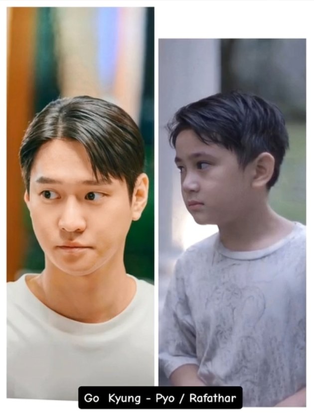 Often Said to Look Alike, Photo Comparison of Rafathar and Handsome Go Kyung Pyo