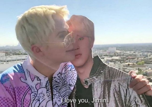 After Plastic Surgery to Resemble, Oli London Happily Marries Cardboard Cutout Jimin BTS