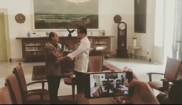 sutopo, sutopo pn, sutopo bnpb, presiden jokowi