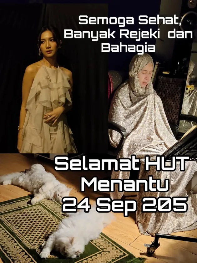 Sheila Dara ulang tahun