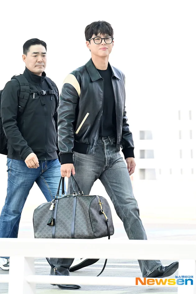 Park Bo Gum di Bandara Incheon
