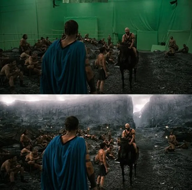 visual effect, film hollywood, cgi before after, sebelum setelah cgi
