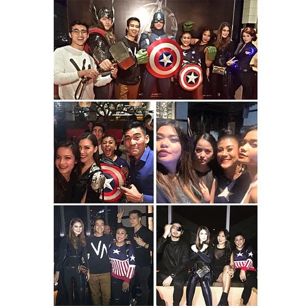 Luna Maya Jadi Black Widow