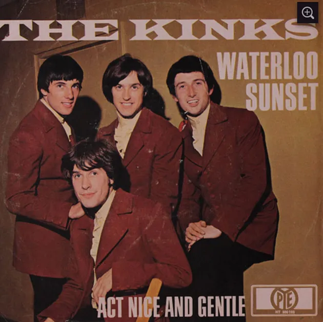 Waterloo Sunset milik The Kinks ini konon disebut masterpiece. namun nyatanya, mereka harus rela kalah oleh The Tremeloes yang tak begitu terkenal.