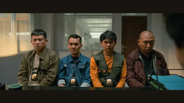 Bene Dion, Boris Bokir, Indra Jegel dan Oki Rengga di Agak Laen 2