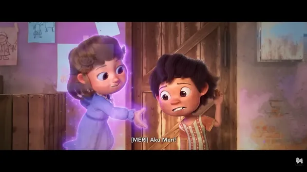 Don bertemu Meri di film Jumbo