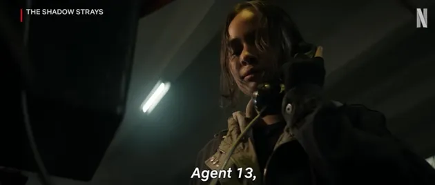 Aurora Ribero Sebagai 13 di Film The Shadow Strays 