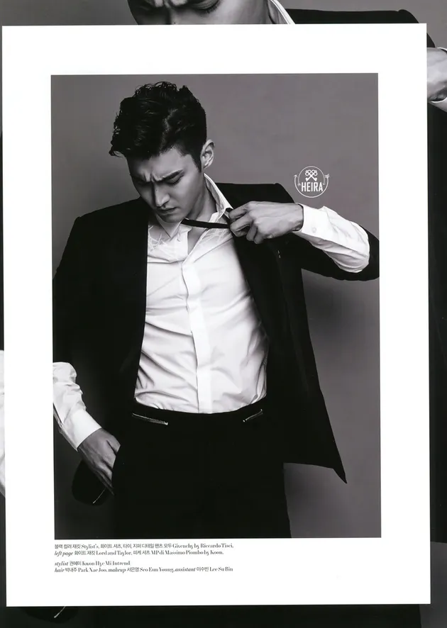 Choi Siwon for L\'officiel Hommes July issue