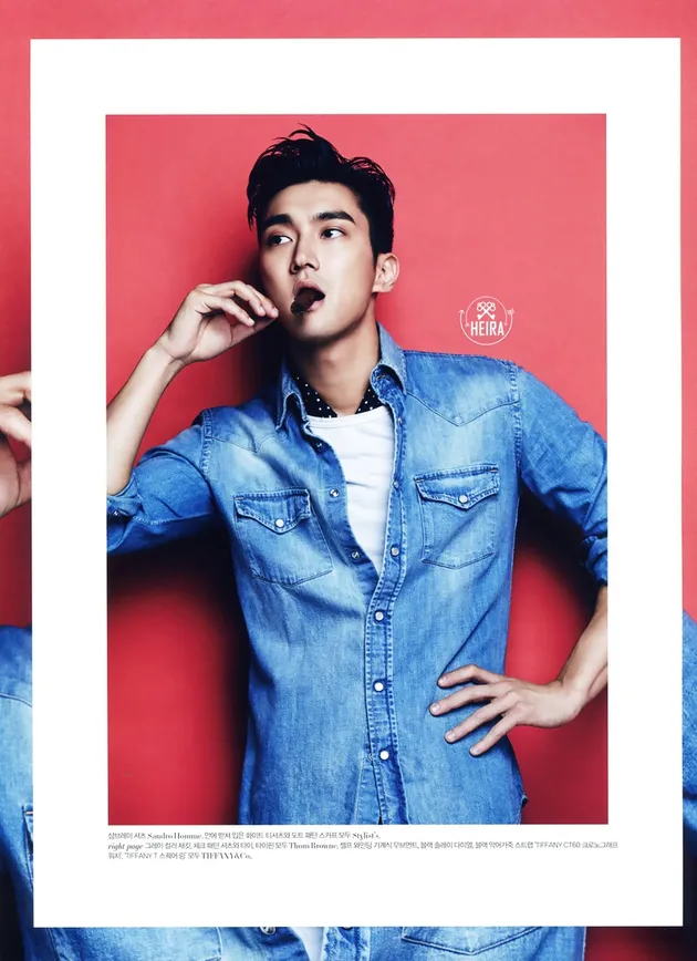 Choi Siwon for L\'officiel Hommes July issue
