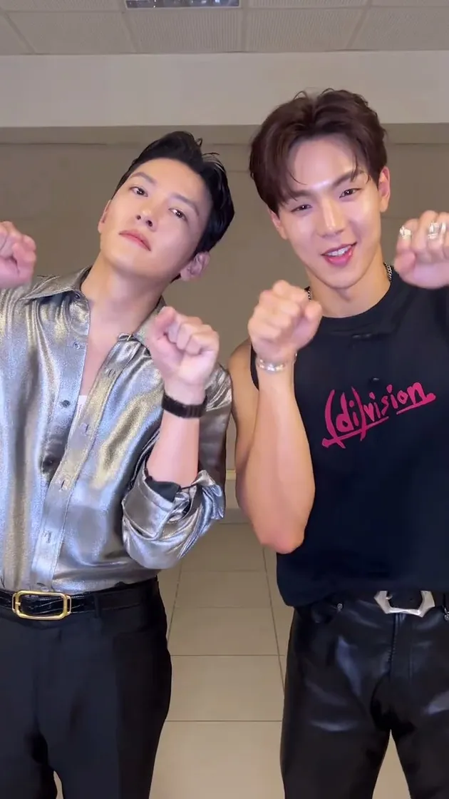 Potret Ji Chang Wook bersama idol