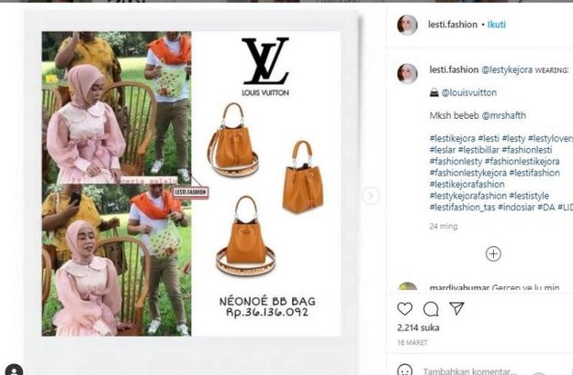 Already Like a Socialite, Here are 7 Expensive Bag Collections Owned by Lesti Kejora, Priced at Tens to Hundreds of Millions of Rupiah!