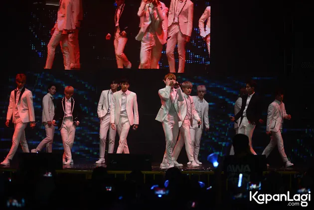 foto fan meeting Seventeen di Jakarta