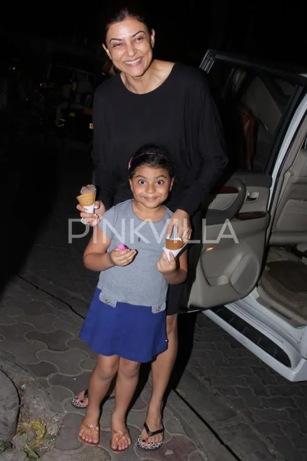 Sushmita Sen dan Alisah Sen