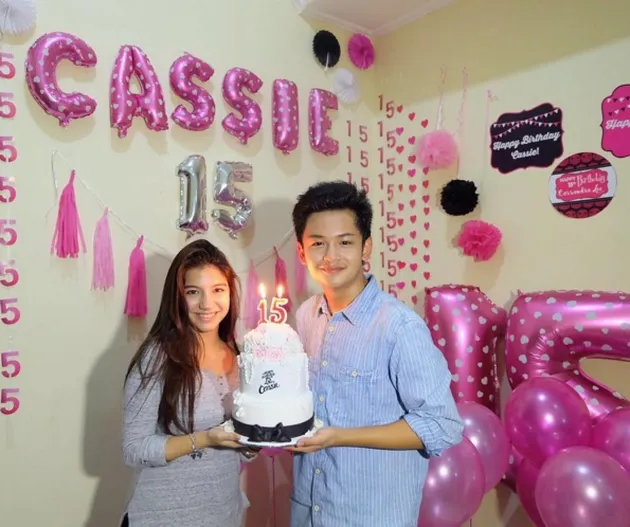 Cassandra Lee ulang tahun