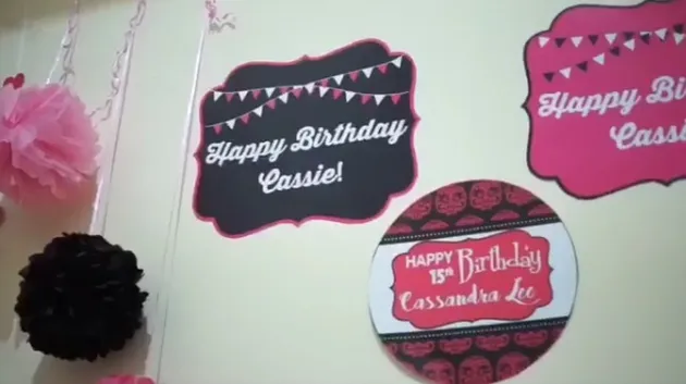 Cassandra Lee ulang tahun