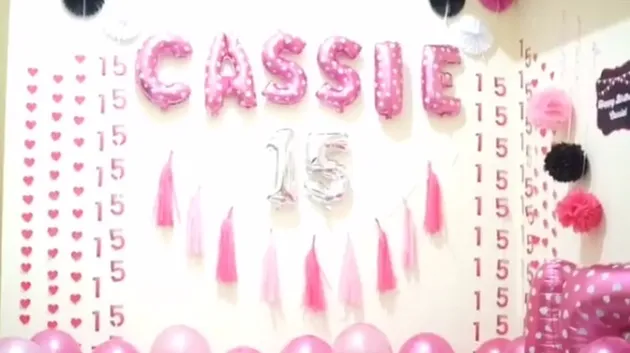 Cassandra Lee ulang tahun