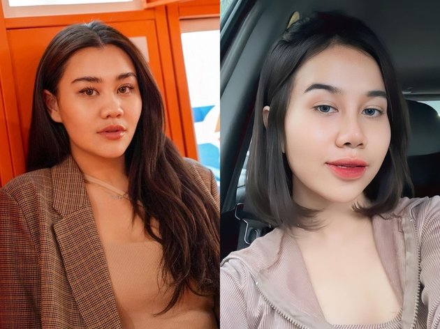 Hard to Distinguish! 8 Comparison Photos of Mayang Lucyana and Aaliyah Massaid That Are Said to Be Very Similar - Netizens Mention Nose Plastic Surgery