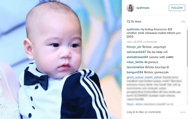 Syahnaz dan keponakan