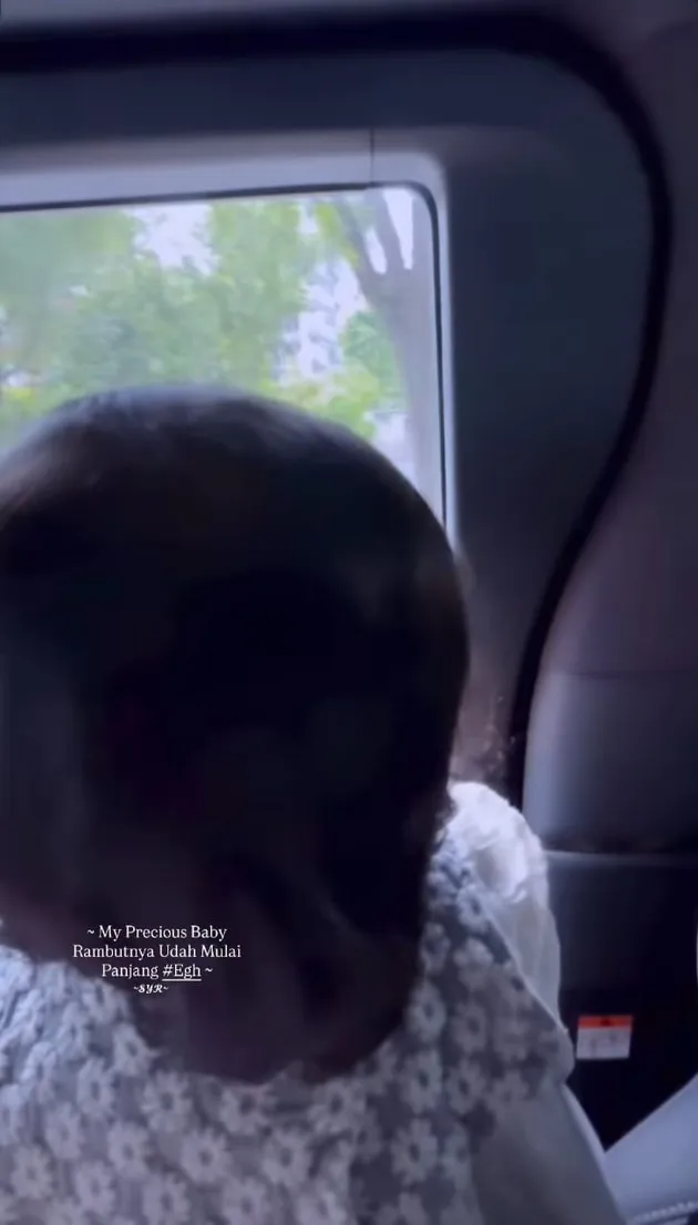 Potret terbaru baby R anak Syahrini