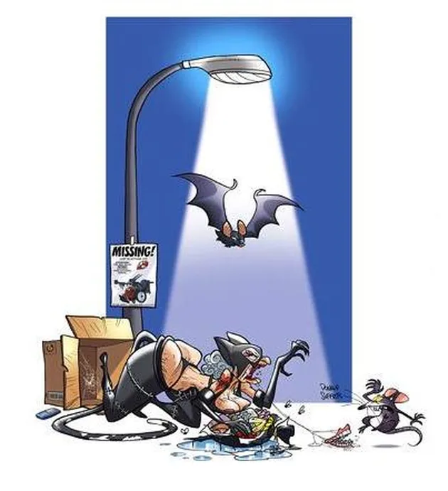 Super heroes and villain