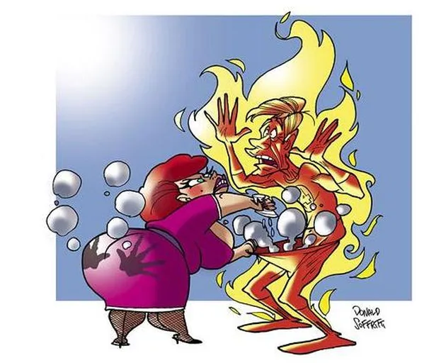 Super heroes and villain