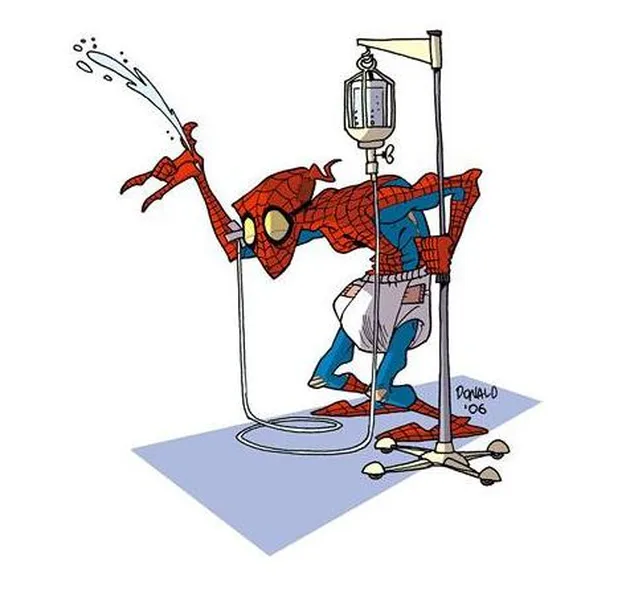 Super heroes and villain