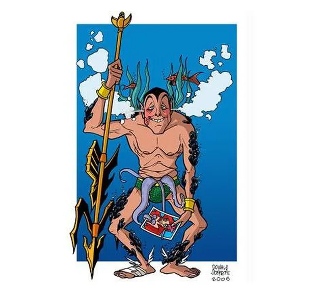 Super heroes and villain