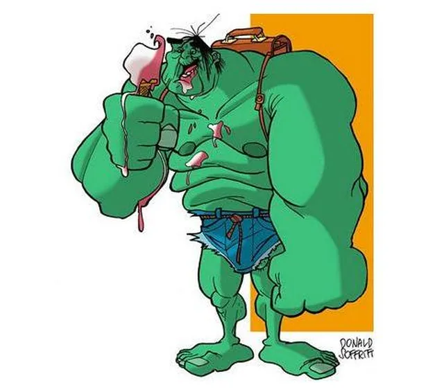 Super heroes and villain