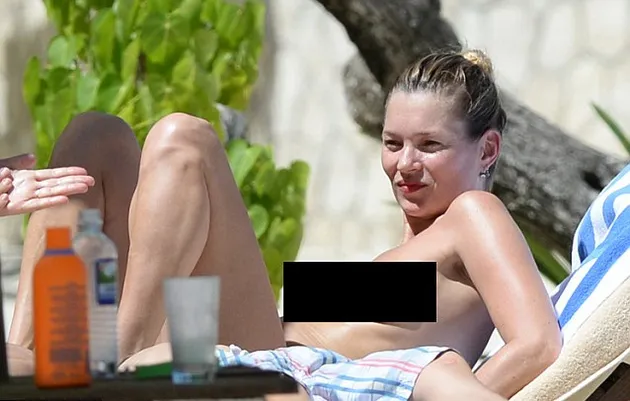 Kate Moss Topless