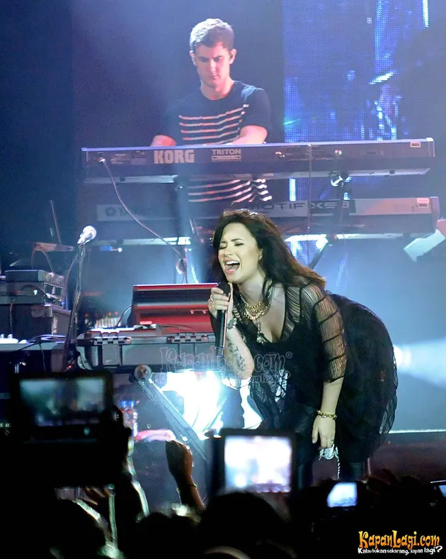 Demi Lovato, Konser di Indonesia