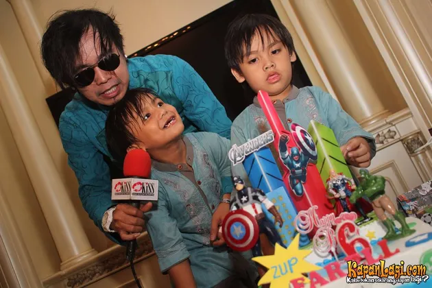 SERUNYA PERAYAAN ULANG TAHUN ANAK IAN KASELA - KapanLagi.com