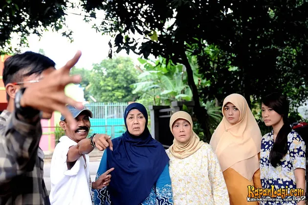 SUASANA SYUTING TUKANG BUBUR NAIK HAJI THE SERIES DI