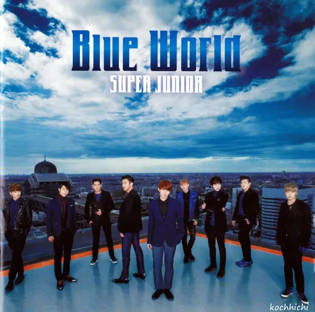 super junior blue world