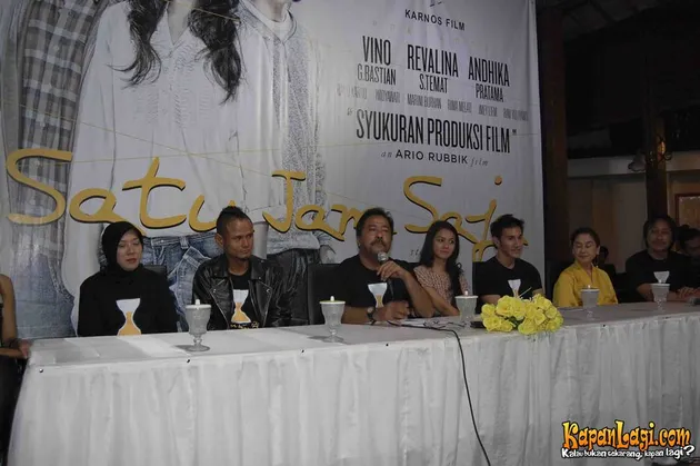 syukuran film \&#039;SATU JAM SAJA\&#039;