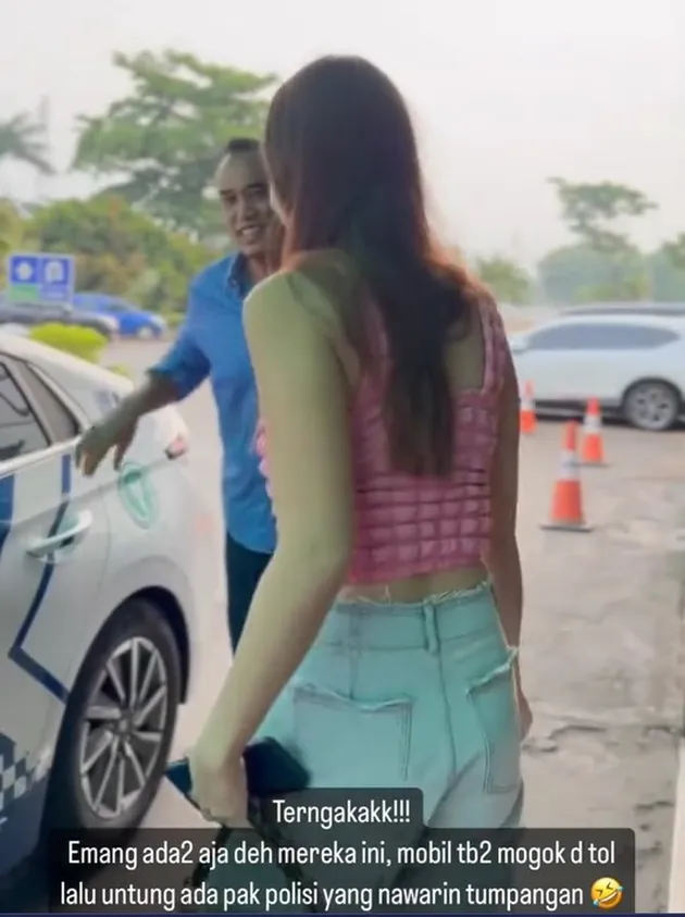 Nia Ramadhani dan Ardi Bakrie Nebeng Polisi