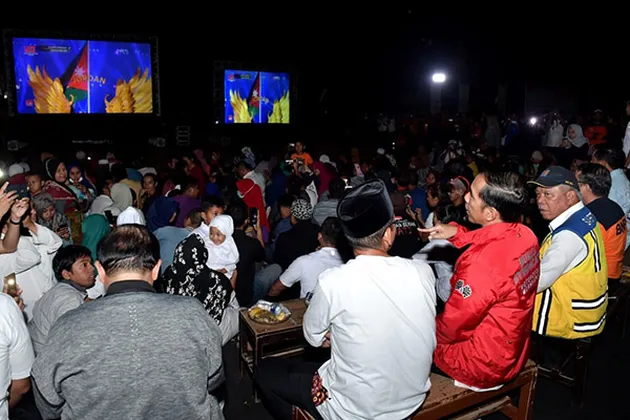 asian games 2018, closing asian games 2018, jokowi nobar asian games