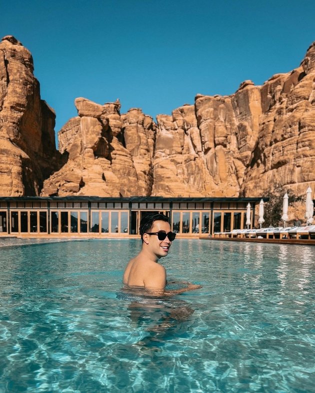 Not Only BCL, 8 Photos of Vidi Aldiano Who Have Also Vacationed at a Resort in Al Ula - Often Referred to as a 'Cursed' Place