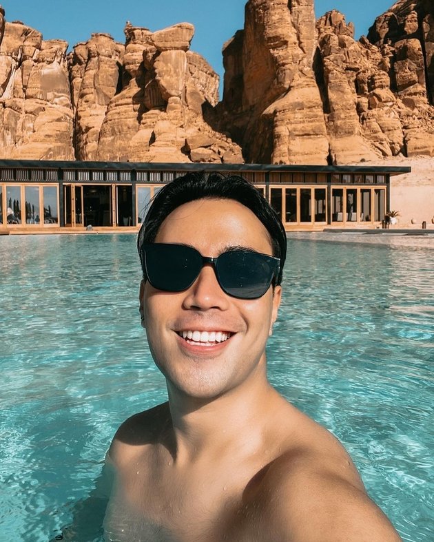 Not Only BCL, 8 Photos of Vidi Aldiano Who Have Also Vacationed at a Resort in Al Ula - Often Referred to as a 'Cursed' Place