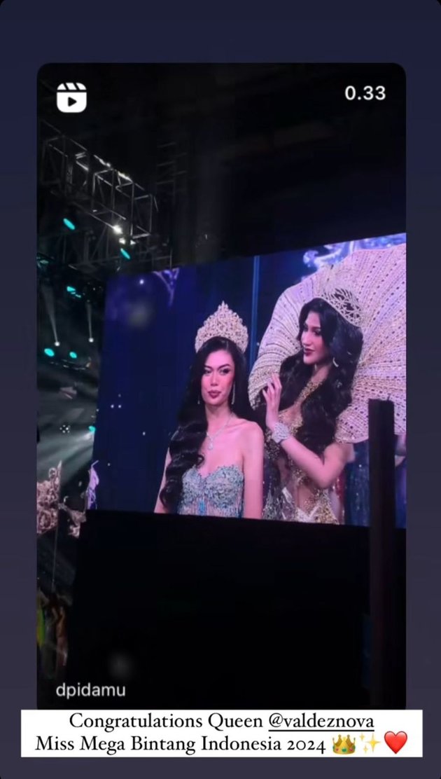 Not Only in the National Team, 8 Photos of Fitri Carlina Giving Support for Beauty Pageant - Attending Miss Mega Bintang Indonesia 2024